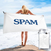 Gsineid Spam Quick Dry Towel folds compact for travel and gym use