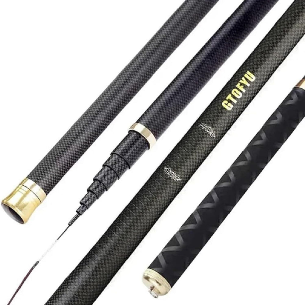 GTOFYU telescopic rod quick setup for travel anglers.