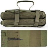 GUANIEE extra-large padded shooting mat unfolded 78 inches for comfortable prone shooting.