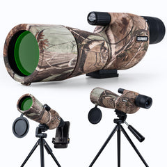 GUANIEE spotting scope 60mm lens delivering bright distant views for bird watching at dawn