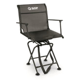 Guide Gear Big Boy Chair shows a wide seat and armrests for extended comfort in the field