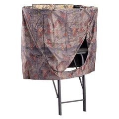 Guide Gear camo deer hunting blind provides weather protection for dry hunts