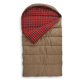Guide Gear Canvas Hunter 0-Degree Double Sleeping Bag close-up for camping warmth.