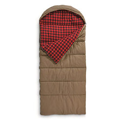 Guide Gear Canvas Hunter sleeping bag front view highlighting warmth and durability