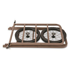 Guide Gear Deluxe Deer Cart shows three lashing straps securing gear.