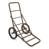 Guide Gear Deluxe Deer Cart folding frame for easy storage and transport.