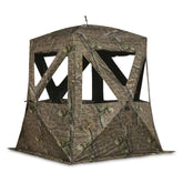 Guide Gear Flare XL tall blind with 84 in height for tall hunters.