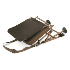 Backrest detail on Huntrite swivel chair supports relaxed posture.