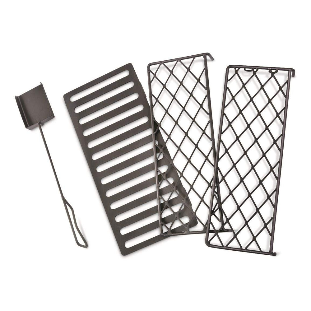 Guide Gear large outdoor wood stove scoop enables quick ash removal.
