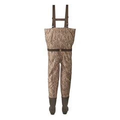 Guide Gear waders fleece-lined hand pockets warm hands in field.