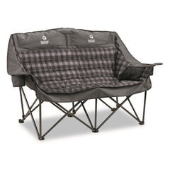 Guide Gear Oversized XL Camping Sofa folded for compact transport.