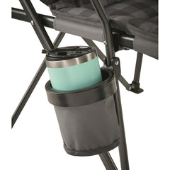 Guide Gear Oversized XL Comfort Chair back rest closeup, high-loft padding supports neck