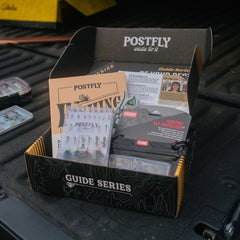 Brand-name gear included in the Guide Series box