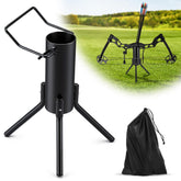 Gulfmew Bow Stand side view highlights durable carbon steel construction for stability