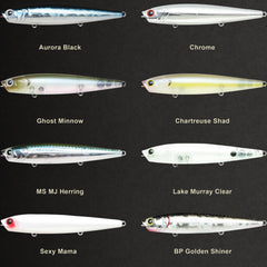 Gunfish 95 performing long casts and tight water tracking