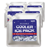 GURIN reusable ice packs pack of 5 keeps lunch fresh and cool