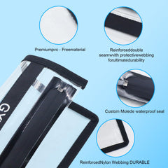 GXYGSYXZ fishing gear storage bag waterproof seams image highlights dry contents and secure seals