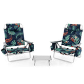 GYMAX Beach Chair folding design for effortless portability