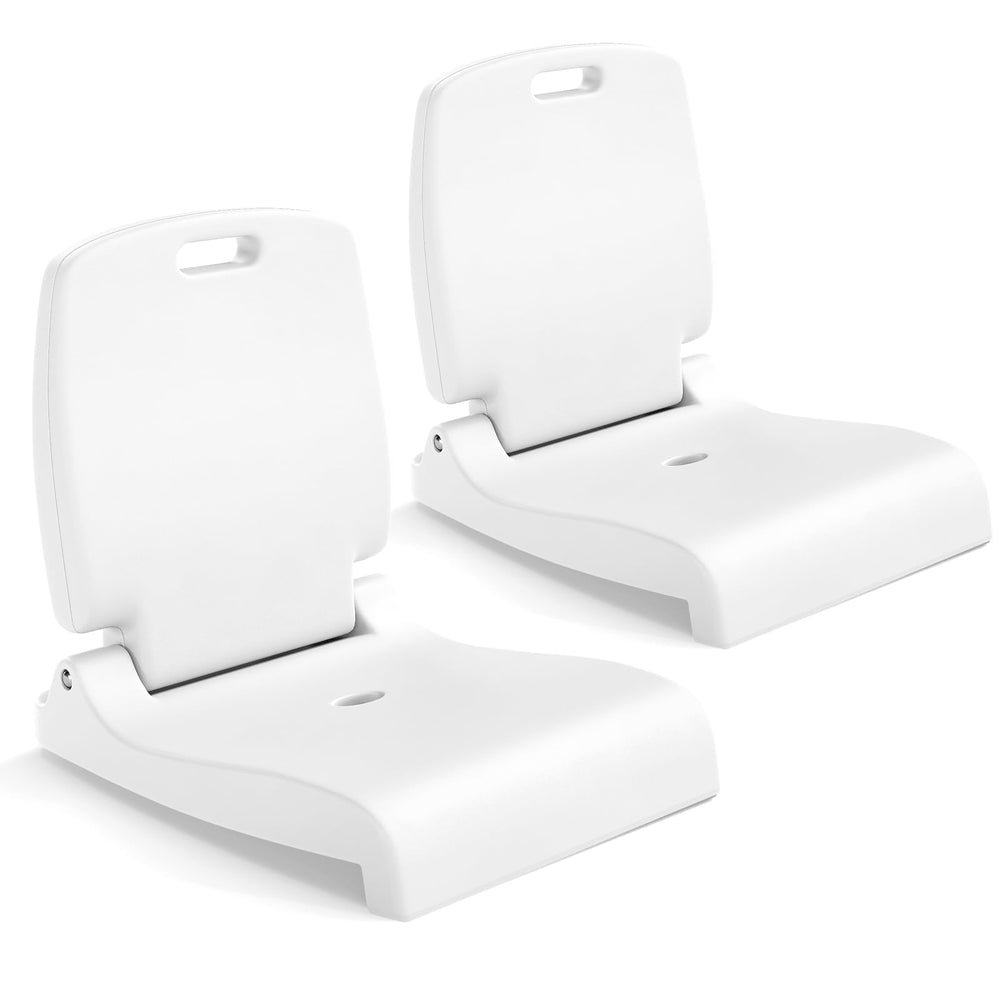 GYMAX poolside chair folded-handle: easy transport and compact storage for travel.