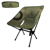 hailanbao folding camping chair assembled for comfortable outdoor seating on the go