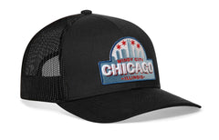 HAKA Chicago patch 3-D puff on front, elevating city-style flair.