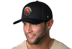 OSFM adjustable snapback allows easy fitting for most men and women.