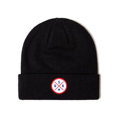 HAKA USA Premium Beanie with woven patch for durable everyday warmth