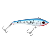 Halco MAX110#H57 lipless plug delivers casting versatility and trolling action, mimicking baitfish.