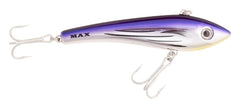 Halco MAX110 H79 stripey pattern lipless plug, versatile for casting and trolling at varied depths.