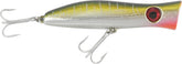 Halco Roosta Popper 105 Yellowfin surface lure for topwater strikes