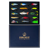 HALF CRESCEN Fishing Lures Kit gift box and components