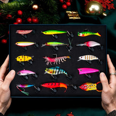 Hard baits included in HALF CRESCEN lures kit