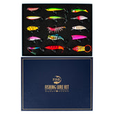 Gift packaging for HALF CRESCEN fishing lures kit