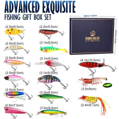 Soft baits included in HALF CRESCEN lures kit