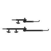 Half Rack Wing Treestand Bow Hanger mounted on a tree for quick access