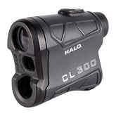 Halo Optics CL300 Rangefinder front view with quick distance readings for hunting.