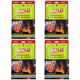 HALT! fire blanket folded in its compact pouch for quick access