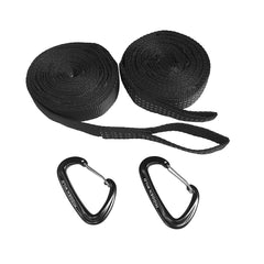 Hammocks Hidden Wild Double Travel aluminum carabiners secured for easy attachment