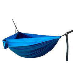 Hammocks Hidden Wild Double Travel setup between trees for quick, comfortable outdoor rest