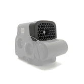 Hammy3DPrints open center killflash ARD on EOTech optic reduces glare for clearer aiming.