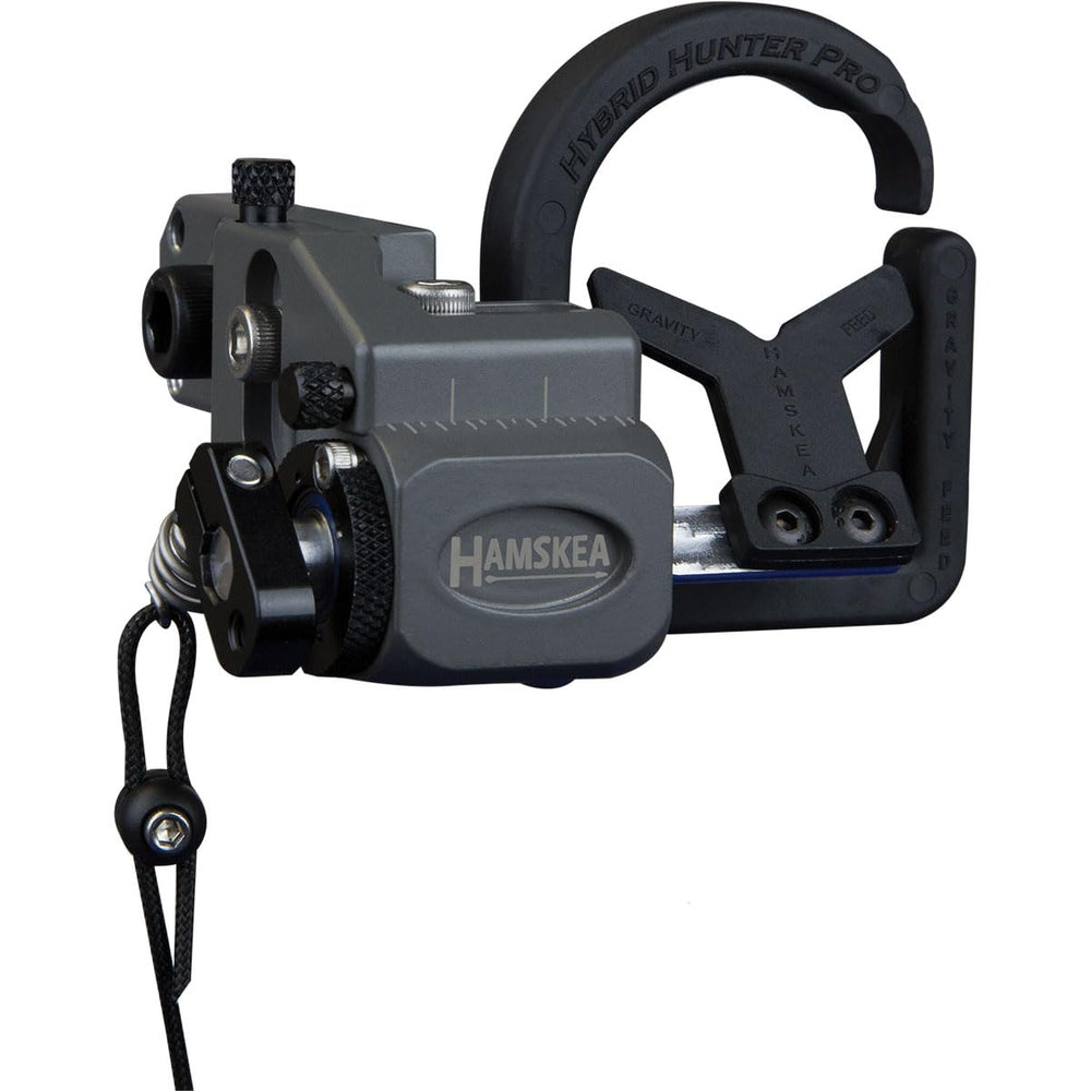 Hamskea Hybrid Hunter Pro arrow rest on concrete finish delivers stable, repeatable accuracy