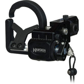 Hamskea Hybrid Hunter Pro arrow rest side view showing compact, precise profile for repeatable shots