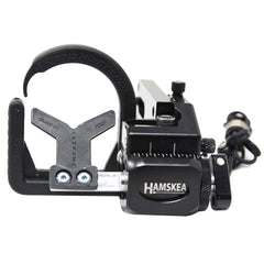Hamskea Hybrid Hunter Pro eight-sided clamp demonstrates secure, non-slip tuning control