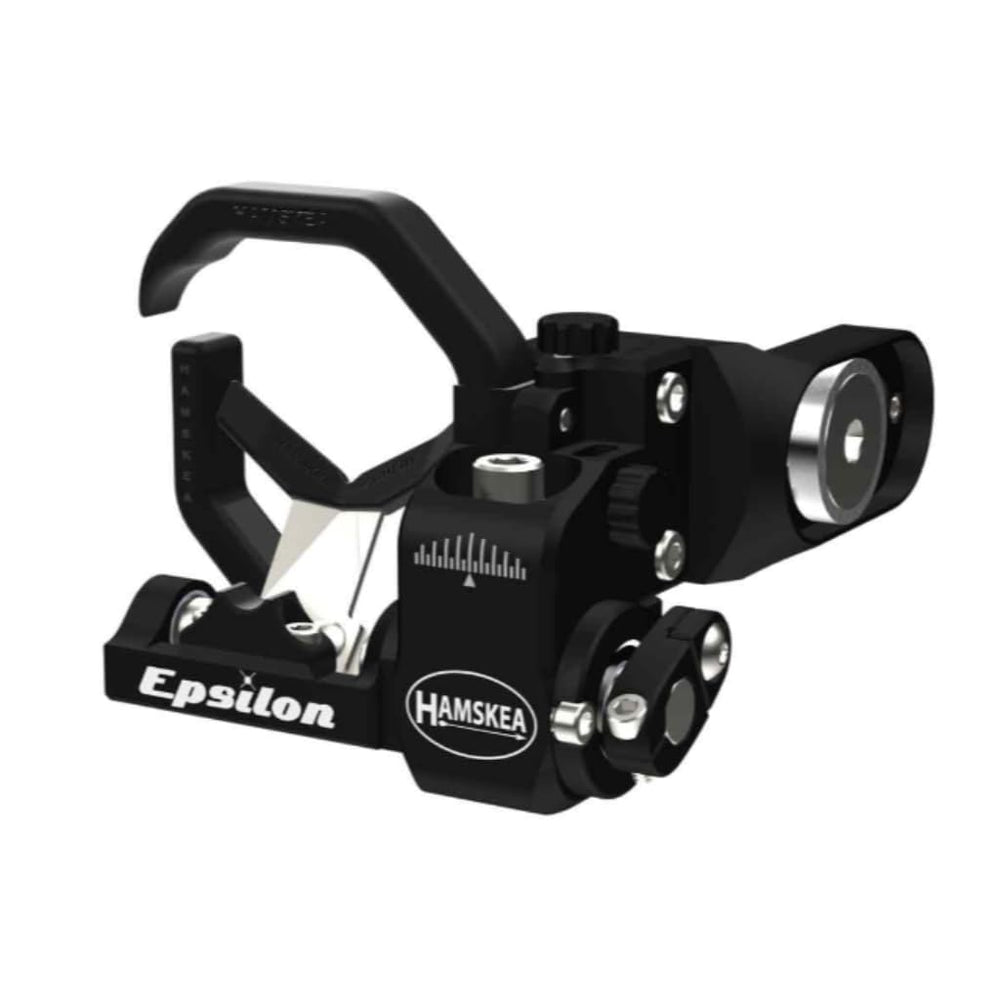 Hamskea V2 Epsilon RH arrow rest in black with micro-adjustment for precise tuning