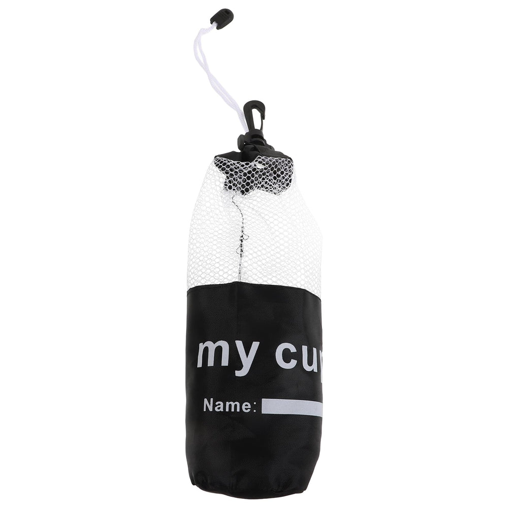 HANABASS mesh drawstring bag for cup storage keeps stacking sets organized and ready