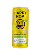 Happy Pop Ginger Spice can offers a refreshing energy boost with natural caffeine.
