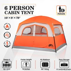 Happy Travel interior reveals 10x9 ft space for six campers