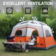 Happy Travel tent rainfly removed for stargazing and night skies