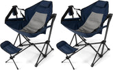 HappyGrill 2Pack hammock chair folded compactly for travel and storage.