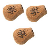 Happyyami cork grip handle knob enhances reel aesthetics with a refined, tactile feel